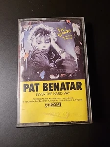 Pat Benatar / SEVEN THE HARD WAY CASSETTE (1985) CHRYSALIS RECORDS Vintage Rock - Bild 1 von 7