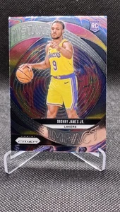 2024-25 Panini Prizm Basketball Bronny James Jr RC Instant Impact #7 - Picture 1 of 3