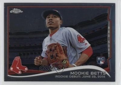 2014 Topps Chrome Update Mega Box Mookie Betts #MB-46 Rookie RC - Image 1 of 3