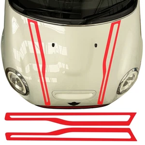 GP Bonnet Stripe Kit Vinyl Decal Sticker Exact Fits Mini Cooper S JCW F56 F57 - Picture 1 of 3
