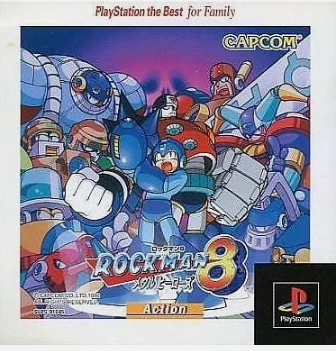 Rockman 8 X4 X5 X6 set Mega Man Playstation1 PS1 - Image 1 of 4