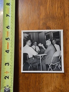 SELTENES ALTES VINTAGE FOTO POKER NACHT PIKASS MÄNNER SPIELEN - Bild 1 von 5