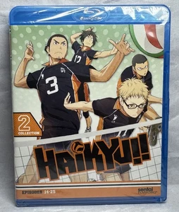 Haikyu!! Season 1 Collection 2 Blu-ray Sentai Filmworks Anime Episodes 14-25 - Foto 1 di 6