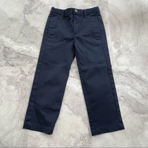 Cat & Jack Navy Blue Uniform Pants Little Boys Size 4 - Picture 1 of 3