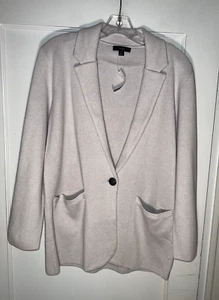 J. Crew Neu mit Etikett elfenbeinfarbener Cecile entspannter Cardigan Pullover Blazer Größe S. d183 - Bild 1 von 12