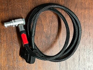 Red D Tap Cable 36 inch Braided - Picture 1 of 2