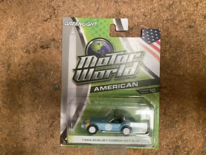 Greenlight Motor World 1965 Shelby Cobra Ford 427 Diecast - Picture 1 of 5
