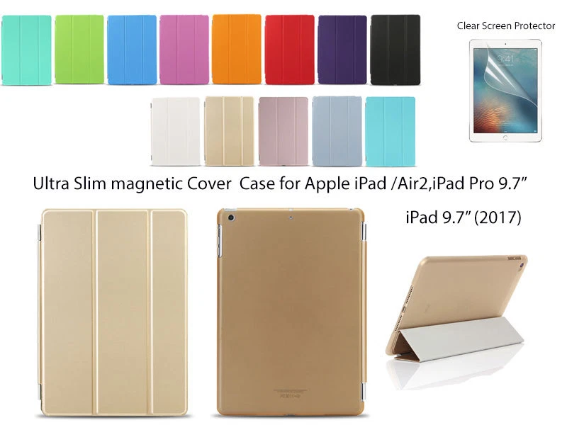 Ultra Slim Smart Cover Case For iPad Air Air 2 Pro (9.7") , iPad 5th 6th Gen - Image 1 of 1