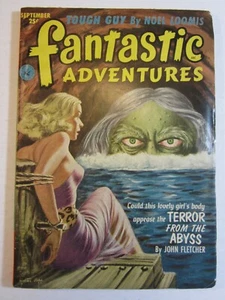 Fantastic Adventures Pulp / Magazine v. 14, #9, Sept. 1952 FN Walter Popp Cover - Picture 1 of 5