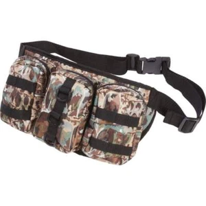 Camo Fanny Pack Camouflage Waist Bag Hunting Paintball Ammo Tactical Gear Belt - Picture 1 of 1