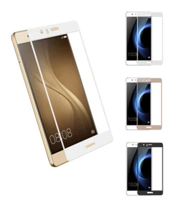 3D COVER Glasfolie Huawei Honor 8 FULL Display Schutzglas Hartglas Folie Glass - Picture 1 of 12