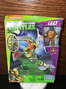 Teenage Mutant Ninja Turtles, Mega Blocks, Leo, Pizza Fury, 51 Pieces - Picture 1 of 6