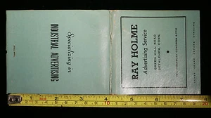 Vintage Ray Holme Industrie Werbung Jumbo Streichholzschachtel Streichhölzer - Bild 1 von 2