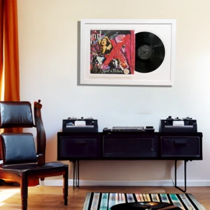 Girl Overboard Paint A Picture 1989 Framed Record Vinyl Album Soft Rock Music - Picture 1 of 4