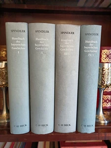 Handbuch der bayerischen Geschichte: Handbook of Bavarian History_4 vols_SIGNED - Picture 1 of 18