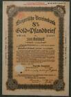 Bayerische Vereinsbank Gold-Pfandbrief Ser. 109 8 % 1930 2000 GM
