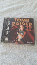 SONY PlayStation 1 TOMB RAIDER II STARRING LARA CROFT omplete PS1 EIDOS Game CIB