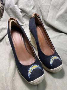 NFL Los Angeles Chargers Shoes Womens See Photos For Size - Picture 1 of 8