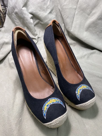 NFL Los Angeles Chargers Shoes Womens See Photos For Size Cover
