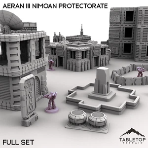 Protectorado Aeran III Nimoan - MCP terreno de mesa - Imagen 1 de 10
