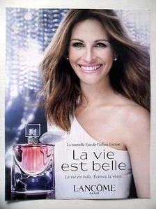 WERBUNG-WERBUNG: LANCOME La Vie est Belle [2 Seiten] 2015 Julia Roberts - Bild 1 von 1