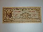 Mexico 100 Pesos 1972 Series Buj Good Condition Foreign Banknote World Money