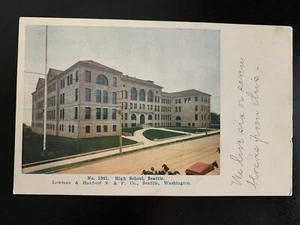 Seattle High School Nr. 1041 Vintage Postkarte Washington USA - Bild 1 von 2
