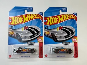 2022 HOT WHEELS ZAMAC/THEN AND NOW DODGE VIPER RT/10 #17 LOT OF 2 - Picture 1 of 11