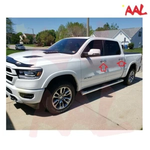 Fit 2020 20 DODGE RAM 1500 Rebel 4x4 CHROME 4 door handle COVER With Smart Key - Bild 1 von 2