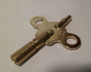 Reloj de torsión con llave de repuesto péndulo disco Gustav Becker 400 días aniversario - Imagen 1 de 2