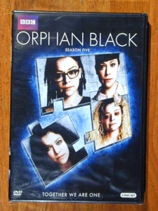 ORPHAN BLACK SEASON FIVE 2017 DVD BRAND NEW SEALED 3 DISC SET BBC HIT - Picture 1 of 1