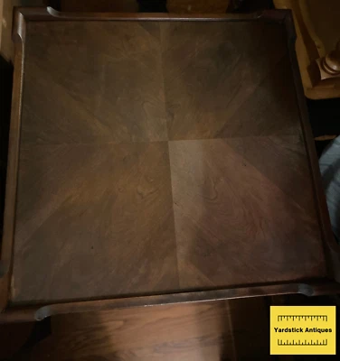 Mesa auxiliar/mesa auxiliar superior chapa a juego libro de caoba (ET52) Foto 1 de 4