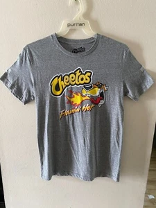 Camicia Cheetos Young da uomo Cheetos Flamin' Hot Chester Cheetah Snow Heather taglia M - Foto 1 di 4