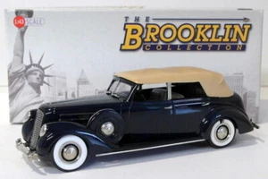 Brooklin Models 1/43 Scale BRK172 - 1937 Lincoln Le Baron Conv Sedan - Dark Blue - Picture 1 of 5