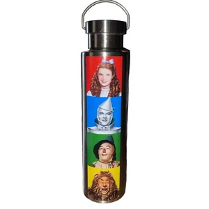 Neu mit Etikett WIZARD OF OZ Edelstahl Wasserflasche 24oz 10,5"" x 3"" LESEN - Bild 1 von 8