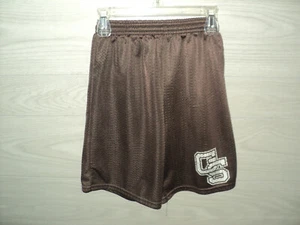 Shorts Boys Size Youth M Brown Elastic Waist, Drawstring GS Greensburg-Salem - Picture 1 of 4