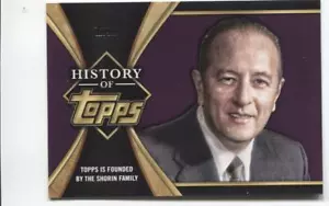 2021 Topps Series 1 HISTORY of Topps - TOPPS IS FOUNDED - #HOT-1 - Picture 1 of 1