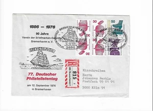 Heimat / 2850 Bremerhaven 1 30. Bundestag / 77. Dt. Philatelistentag, 2 Sonder-S - Picture 1 of 2