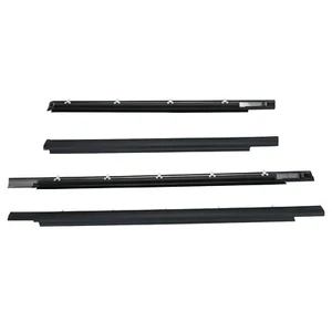4Pcs Molding Trim Weatherstrip Window Door Belt Seal For 2001-07 Toyota Sequoia - Picture 1 of 12