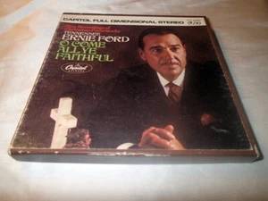 TENNESSEE ERNIE FORD - O COME ALL YE FAITHFUL - REEL TO REEL ~ 3 3/4 IPS - Picture 1 of 3