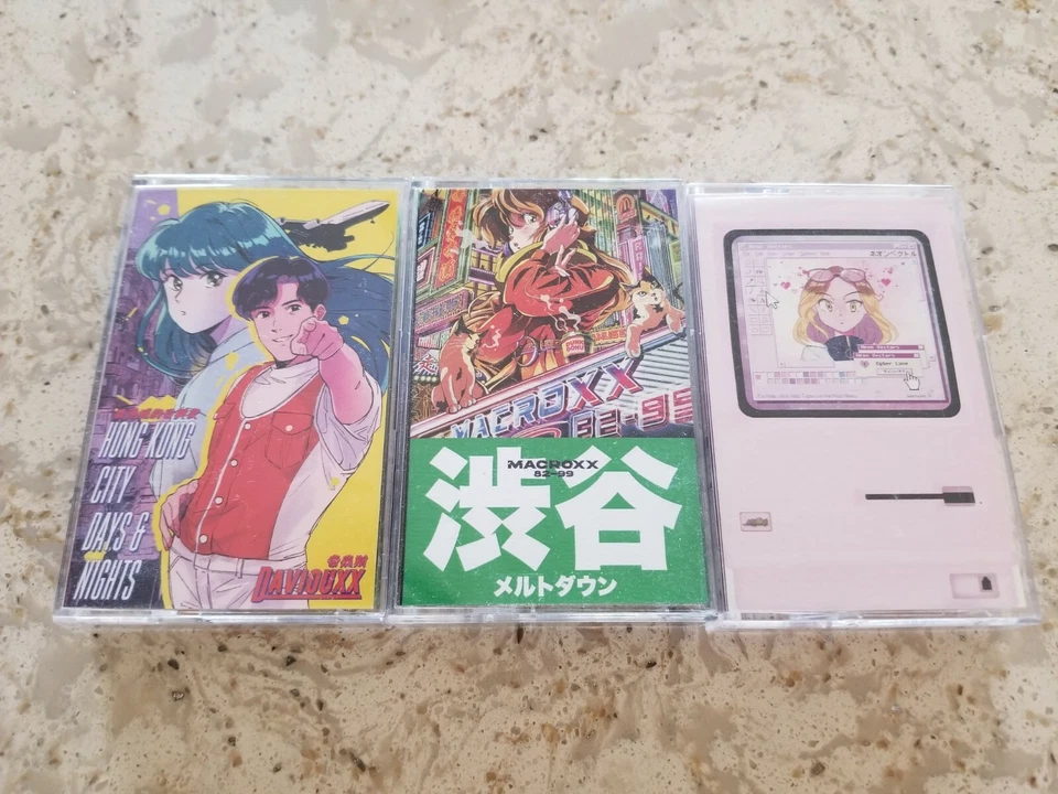 Neon City Neoncity Records Future Funk Cassette Bundle Anime City Pop Lot - Image 1 of 1