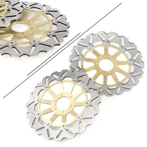 Front Brake Discs Rotors Pad For Honda 95-98 CBR600RR & 94-97 CBR 900RR VFR 750F - Picture 1 of 10