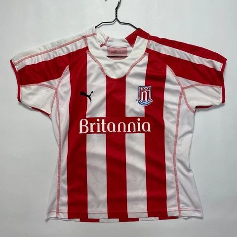 Stoke City England Home football shirt 2006 - 2007 Puma Soccer Jersey Size S Cover