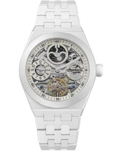 Ingersoll I15103 The Broadway Keramik Dual Time Automatikuhr Herrenuhr 43mm 5ATM - Bild 1 von 2