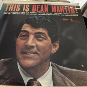 THIS IS DEAN MARTIN LP 1958 MONO ORIGINAL PRESS NICE CONDITION! VG/VG!!A - Picture 1 of 2