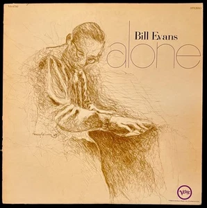 BILL EVANS Alone LP 1970 Verve V6-8792 - VG/VG+ - Picture 1 of 5