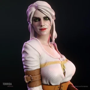 Artist Proof Commission Monster Hunter Ciri, Cirilla Riannon, Witcher Fan Art - Bild 1 von 16