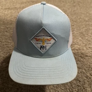 Parker McCollum Staunch Collection Patch Mütze Snapback Trucker Cap hellblau - Bild 1 von 5