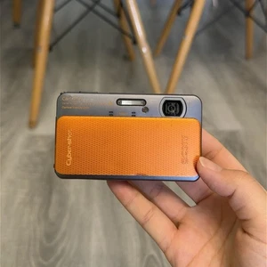 Sony Cyber-shot DSC-TX20 Digital Camera 16.2 MP 4x English Language Orange - Picture 1 of 7