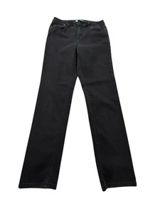 Charter Club Jeans Women's Size 8 Regular Gray Dark Wash Jeans High Quality EUC - Picture 1 of 8